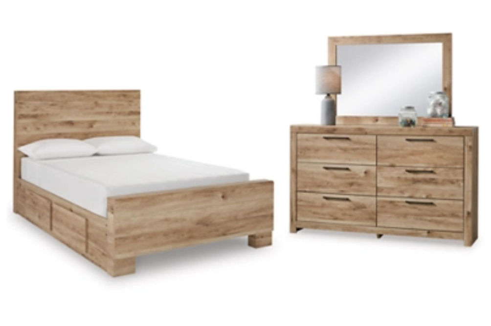Signature Design by Ashley Hyanna Full Panel Bed with 1 Side Storage, Dresser