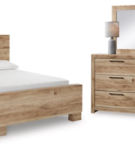 Signature Design by Ashley Hyanna Full Panel Bed with 1 Side Storage, Dresser