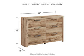 Signature Design by Ashley Hyanna Queen Storage Bed, Dresser and Nightstand