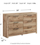 Signature Design by Ashley Hyanna Queen Storage Bed, Dresser and Nightstand