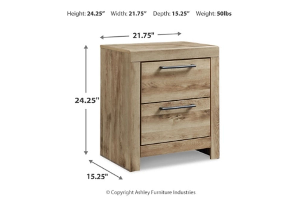 Signature Design by Ashley Hyanna King Panel Storage Bed, Dresser and 2 Nights