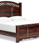 Signature Design by Ashley Glosmount King Poster Bed-Two-tone