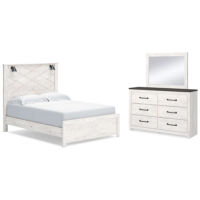 Signature Design by Ashley Gerridan Queen Panel Bed, Dresser and Mirror