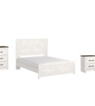 Gerridan Queen Panel Bed with Dresser and Mirror, Chest and Nightstand