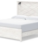 Signature Design by Ashley Gerridan King Panel Bed-White/Gray