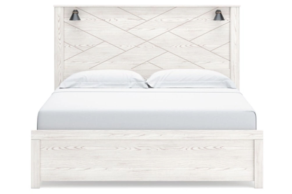 Signature Design by Ashley Gerridan King Panel Bed, Dresser and Mirror