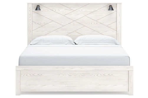 Signature Design by Ashley Gerridan King Panel Bed, Dresser and Mirror