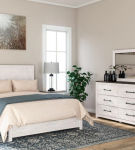 Signature Design by Ashley Gerridan Queen Panel Bed, Dresser and Mirror