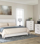 Signature Design by Ashley Gerridan King Panel Bed, Dresser and Mirror