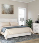 Signature Design by Ashley Gerridan King Panel Bed, Dresser, Mirror and 2 Nigh