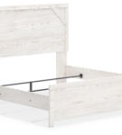 Gerridan King Panel Bed, Dresser, Chest and 2 Nightstands-White/Gray