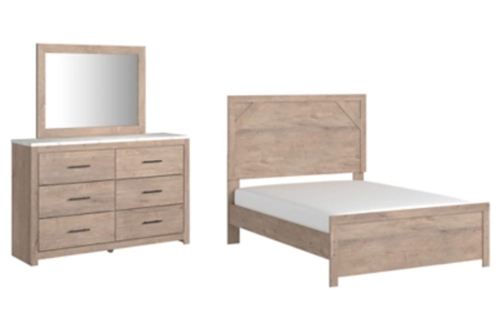 Signature Design by Ashley Senniberg Full Panel Bed, Dresser and Mirror