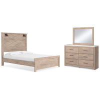 Signature Design by Ashley Senniberg Queen Panel Bed, Dresser and Mirror