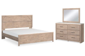 Signature Design by Ashley Senniberg King Panel Bed, Dresser and Mirror