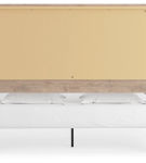Signature Design by Ashley Senniberg King Panel Bed-Light Brown/White