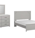 Signature Design by Ashley Cottonburg Queen Panel Bed, Dresser and Mirror