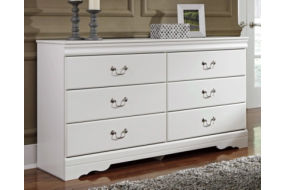 Signature Design by Ashley Anarasia Full Sleigh Bed, Dresser and Nightstand