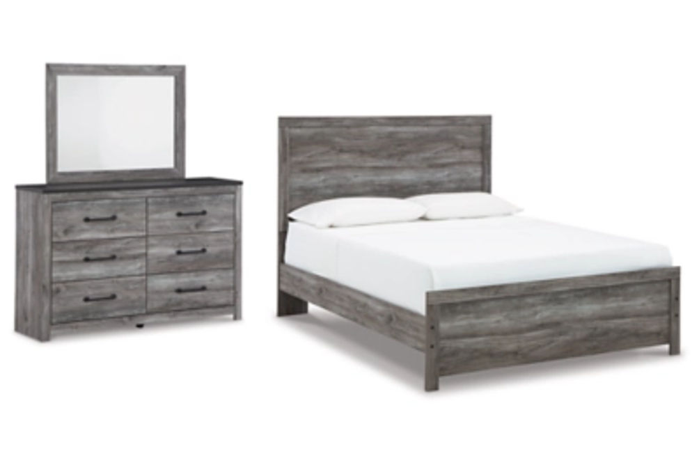 Signature Design by Ashley Bronyan Queen Panel Bed, Dresser and Mirror