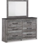 Signature Design by Ashley Bronyan Queen Panel Bed, Dresser and Mirror