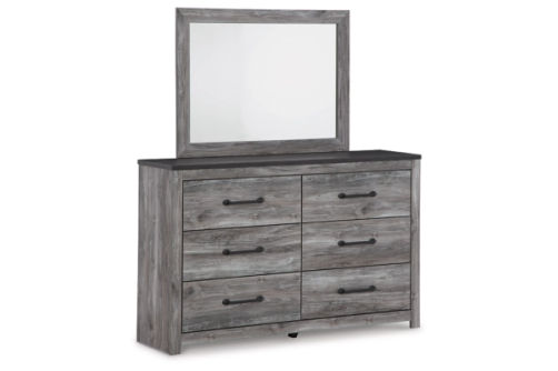 Signature Design by Ashley Bronyan Queen Panel Bed, Dresser and Mirror