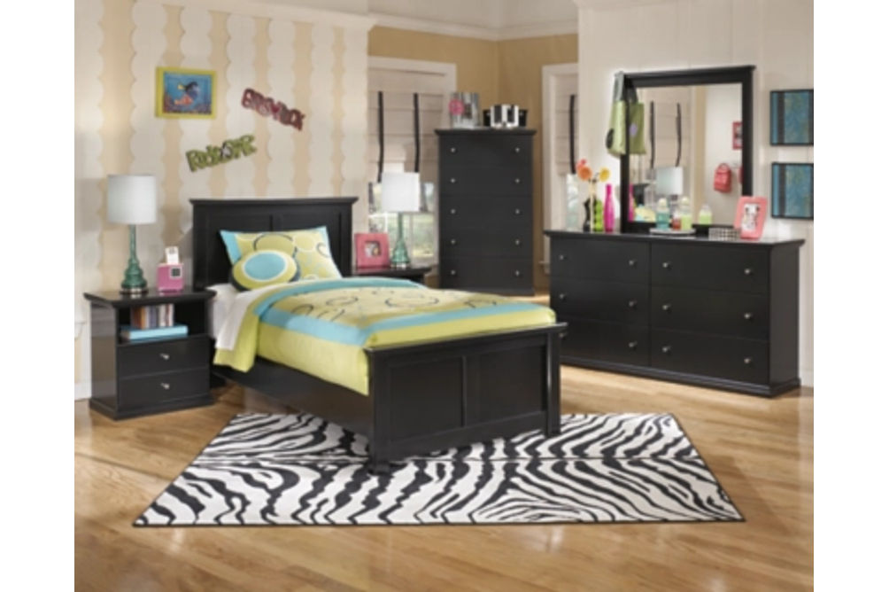 Signature Design by Ashley Maribel Twin Panel Bed, Dresser and Mirror