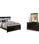 Signature Design by Ashley Maribel King Panel Bed with Dresser and Mirror