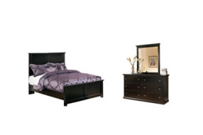 Signature Design by Ashley Maribel Full Panel Bed, Dresser and Mirror