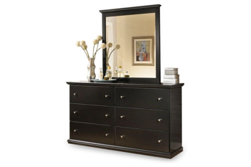 Signature Design by Ashley Maribel Twin Panel Headboard, Dresser and Mirror