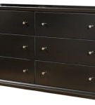 Signature Design by Ashley Maribel Full Panel Bed with Dresser-Black