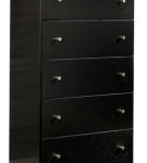 Signature Design by Ashley Maribel Queen Panel Headboard, 2 Dressers, Mirror a