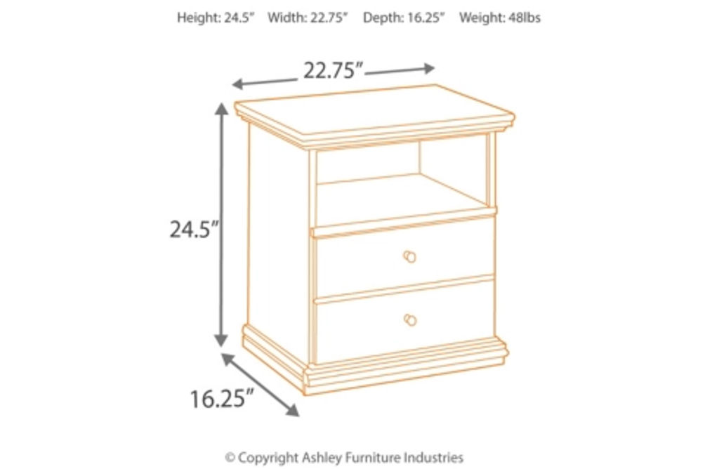 Maribel Twin Panel Bed, Dresser, Mirror and Nightstand-Black