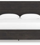 Signature Design by Ashley Toretto King Panel Bookcase Bed-Charcoal