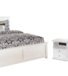 Signature Design by Ashley Bostwick Shoals King Panel Bed, Dresser, Mirror and