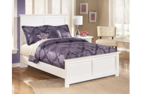 Bostwick Shoals Full Panel Bed, Dresser, Mirror, Chest, and 2 Nightstands-White