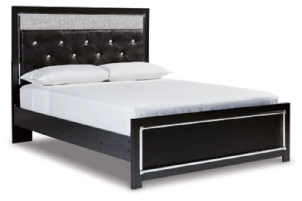 Signature Design by Ashley Kaydell Queen Upholstered Panel Platform Bed