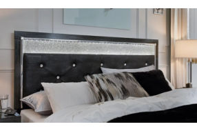 Signature Design by Ashley Kaydell King Upholstered Panel Storage Platform Bed