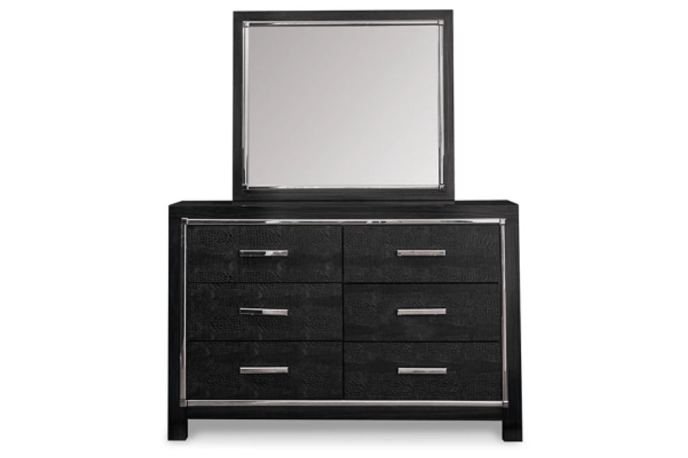 Signature Design by Ashley Kaydell Queen Storage Bed, Dresser, Mirror and Nigh