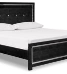 Kaydell Kg Upholstered Panel Bed , Dresser, Mirror, Chest and 2 Nightstands