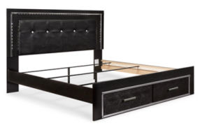 Signature Design by Ashley Kaydell King Storage Bed, Dresser, Mirror and Night