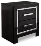 Signature Design by Ashley Kaydell King Panel Storage Bed, Dresser, Mirror and