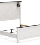 Signature Design by Ashley Schoenberg King Panel Bed-White