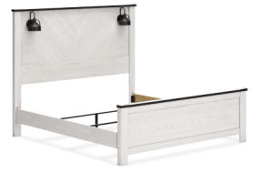 Signature Design by Ashley Schoenberg King Panel Bed-White