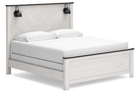 Signature Design by Ashley Schoenberg King Panel Bed-White