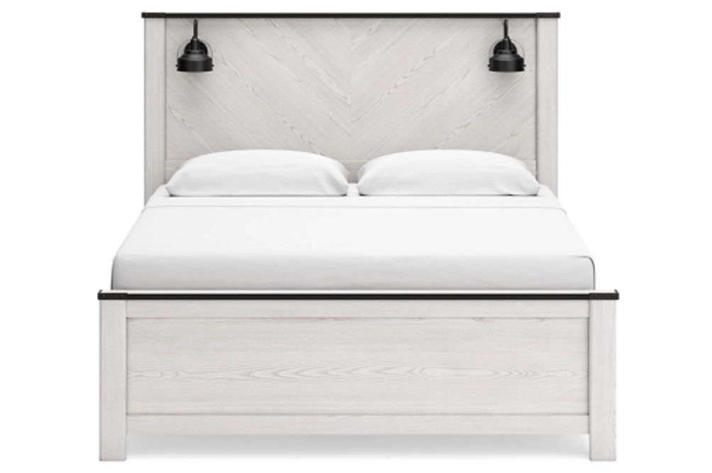 Signature Design by Ashley Schoenberg King Panel Bed-White