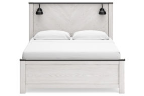 Signature Design by Ashley Schoenberg King Panel Bed-White