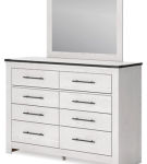 Signature Design by Ashley Schoenberg Queen Panel Bed, Dresser and Mirror