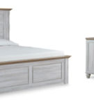 Signature Design by Ashley Haven Bay King Panel Bed, Dresser and Mirror