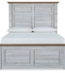 Signature Design by Ashley Haven Bay Queen Panel Bed-Two-tone