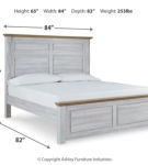 Signature Design by Ashley Haven Bay King Panel Bed, Dresser and Mirror