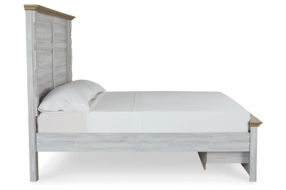 Signature Design by Ashley Haven Bay King Panel Storage Bed, Dresser and Mirror